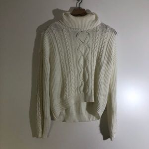 Women’s cowl neck sweater size medium
